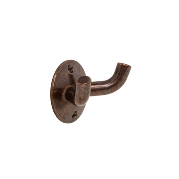 Cirque Double Robe Hook 3 3/8" x 2 3/8"